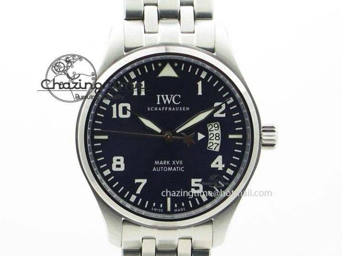 MIROTIME 0307 SunProtective Portugieser Chronograph Edition 150 Years IW371601 ZF 1:1 Best Edition Blue Dial on Black Leather Strap A7750 (Slim Movement) 7137